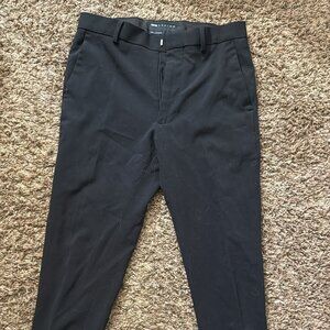 Black skinny dress pants